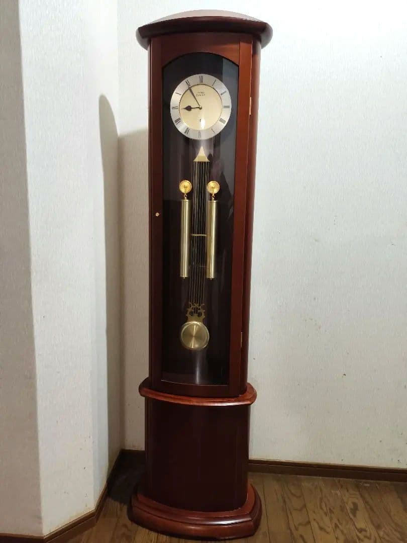 SEIKO EMBLEM HW414B 高級置時計 柱時計 振り子時計 セイコー