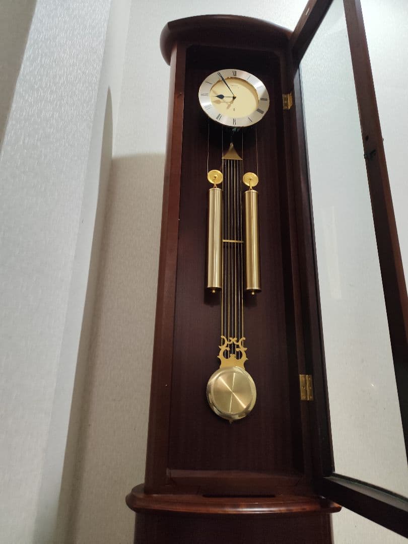 SEIKO EMBLEM HW414B 高級置時計 柱時計 振り子時計 セイコー