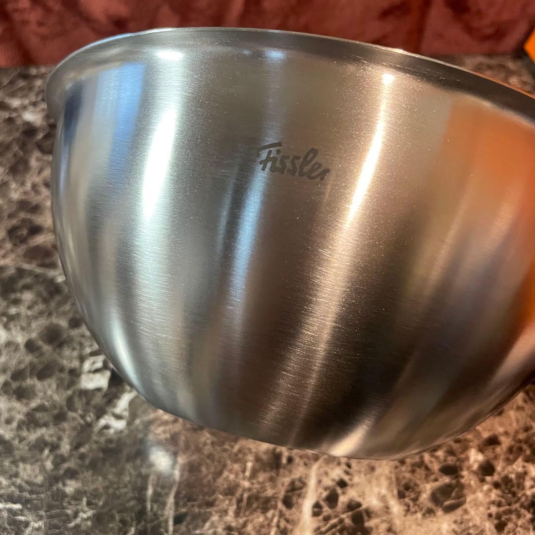 新品 最高級Fissler フィスラー ステンレスボウル 20cm ドイツ製