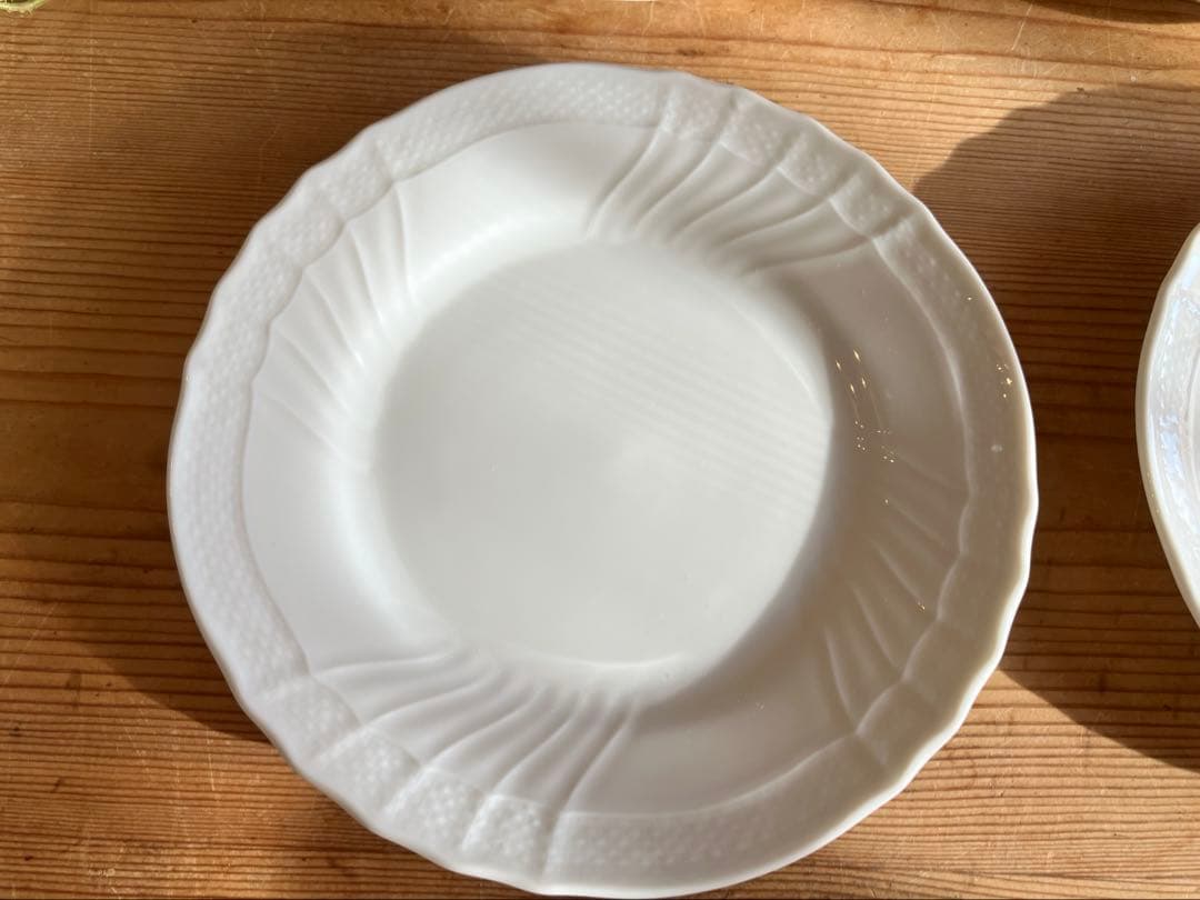 ジノリ　ベッキオホワイト　17プレート×6