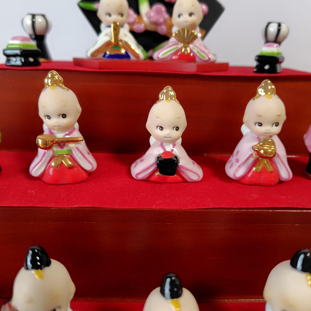 加藤工芸 キューピー お雛様 3段飾り ローズ・オニール - メルカリ