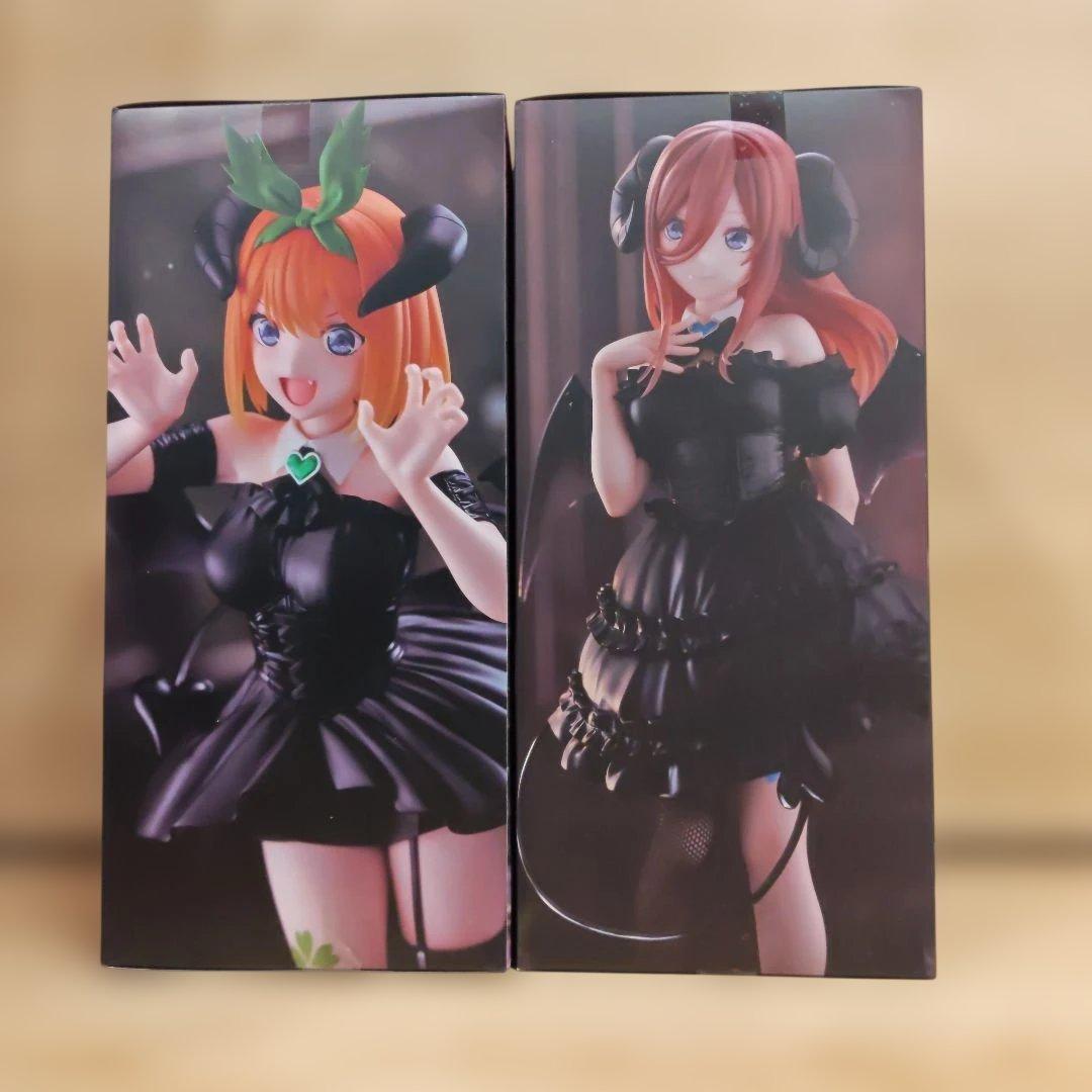 五等分の花嫁 BiCute Dark Figure 中野四葉・三玖 セット - メルカリ