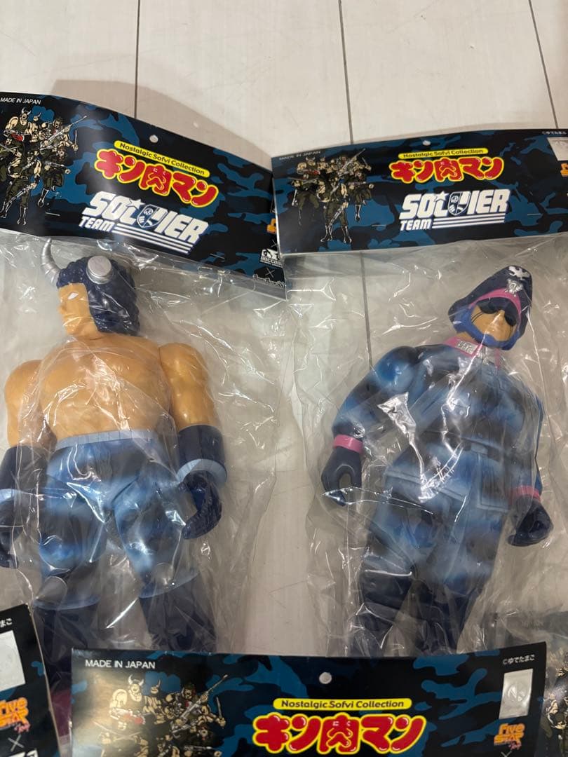 キン肉マン ファイブスタートイ フィギュア ソルジャー チーム 超人