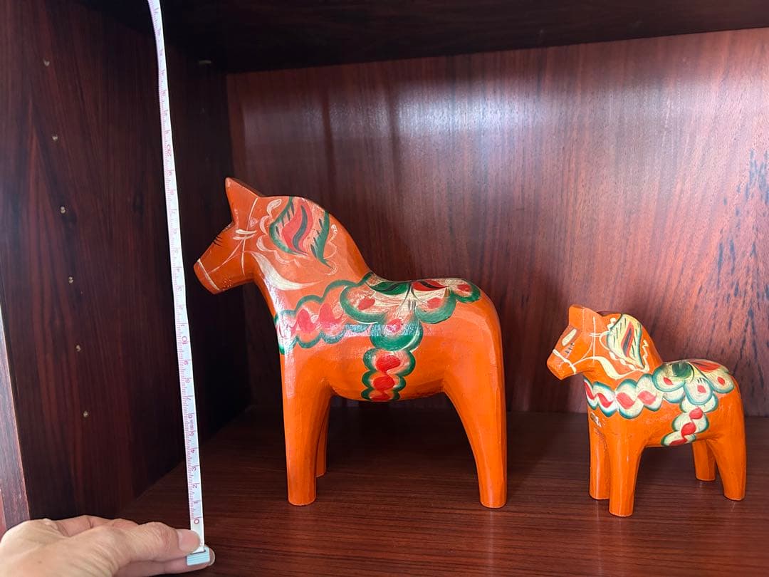 アンティーク ダーラナホース 2体セット - メルカリ