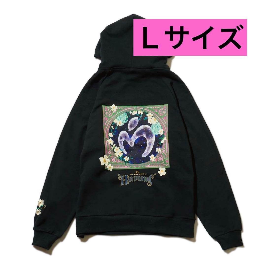 美品】Mrs. GREEN APPLE Harmony パーカー Lサイズ - メルカリ
