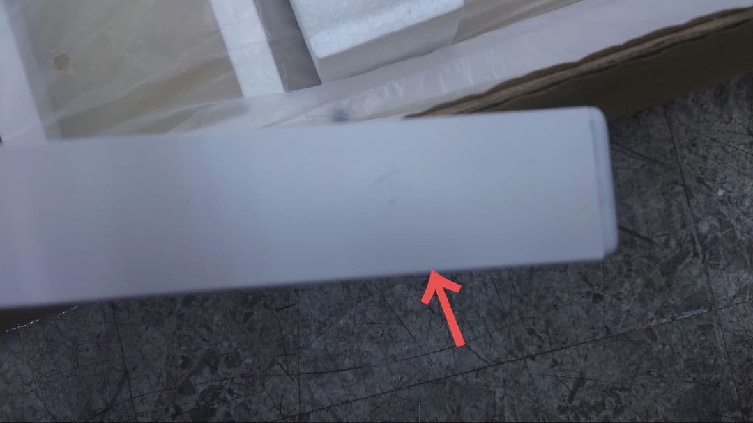 パイプシングルベッドフレーム　WH色