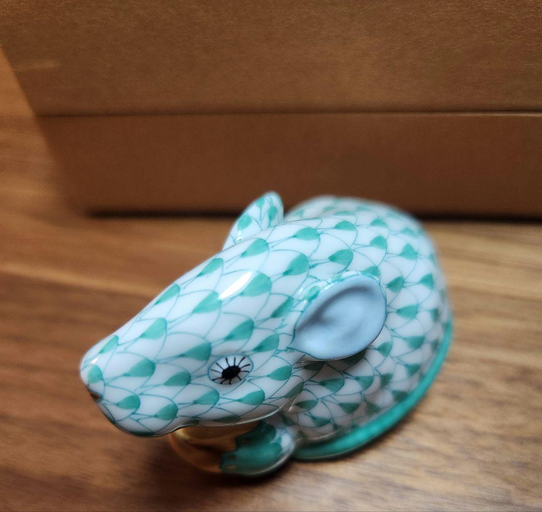 ヘレンド　干支（子）置物