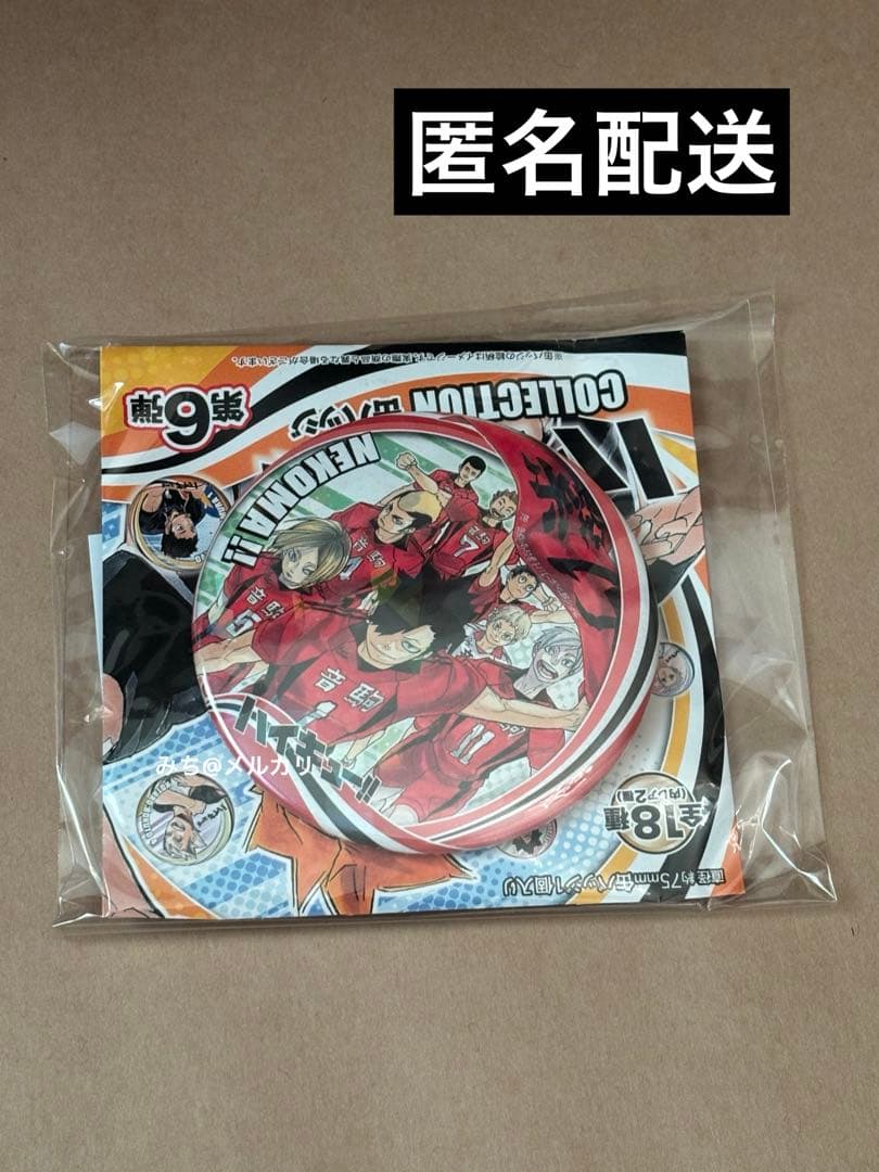ハイキュー 黒尾鉄朗 孤爪研磨 音駒 コレクション缶バッジ 第6弾