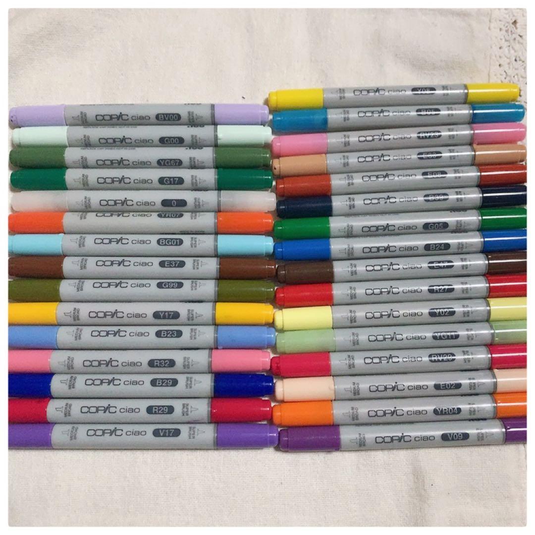 コピック チャオ スケッチ 他 91本 まとめ売り - メルカリ