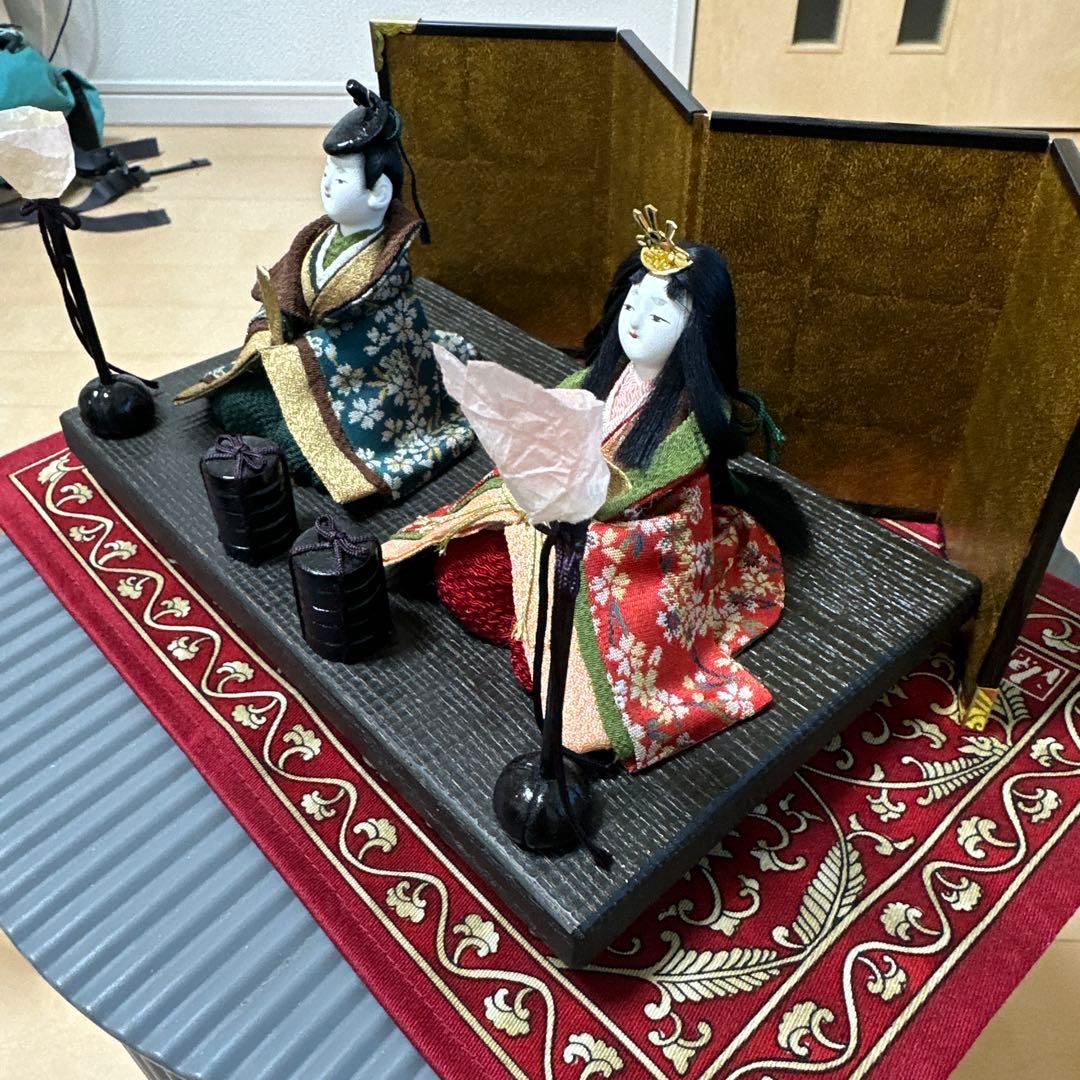 北原優子作　雛人形