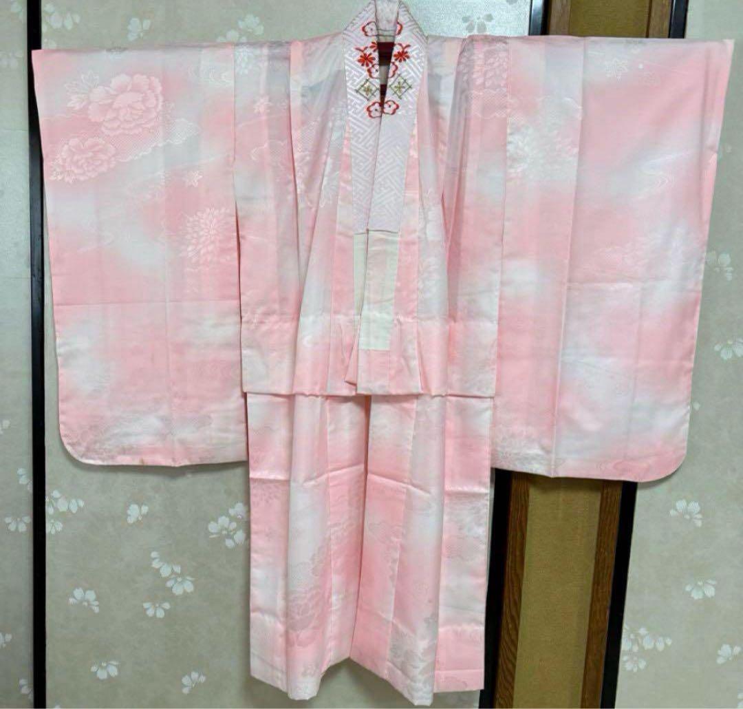 新品　通産大臣賞　浜ちりめん　美技ちりめん　着物　長襦袢おまけセット　訳アリ