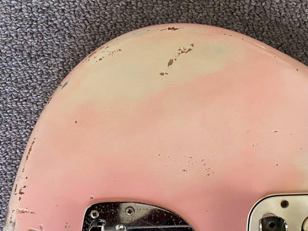 fenderJapanJAGUAR フジゲン シェルピンク M/HレリックMOD - メルカリ