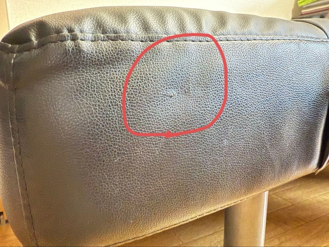 ニトリ ソファベッド Nシールド マークスAM BK 合皮