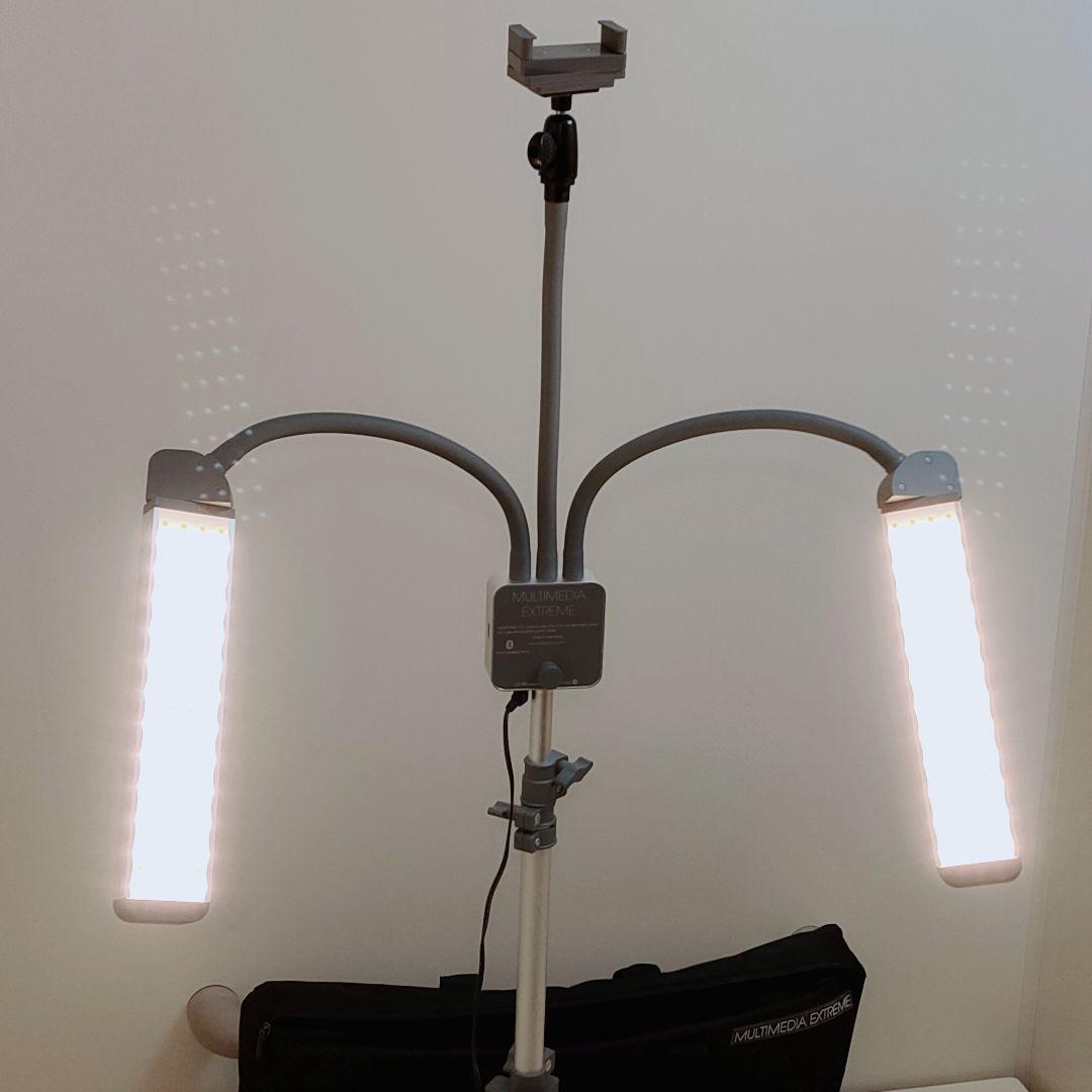 グラムコール Glamcor LEDライト 2017・英語解説・調光色合い変更可