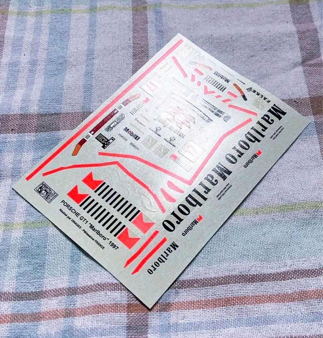 当時モノ プロバンス 1/43 マールボロ・ポルシェ911 GT1 1997 - メルカリ
