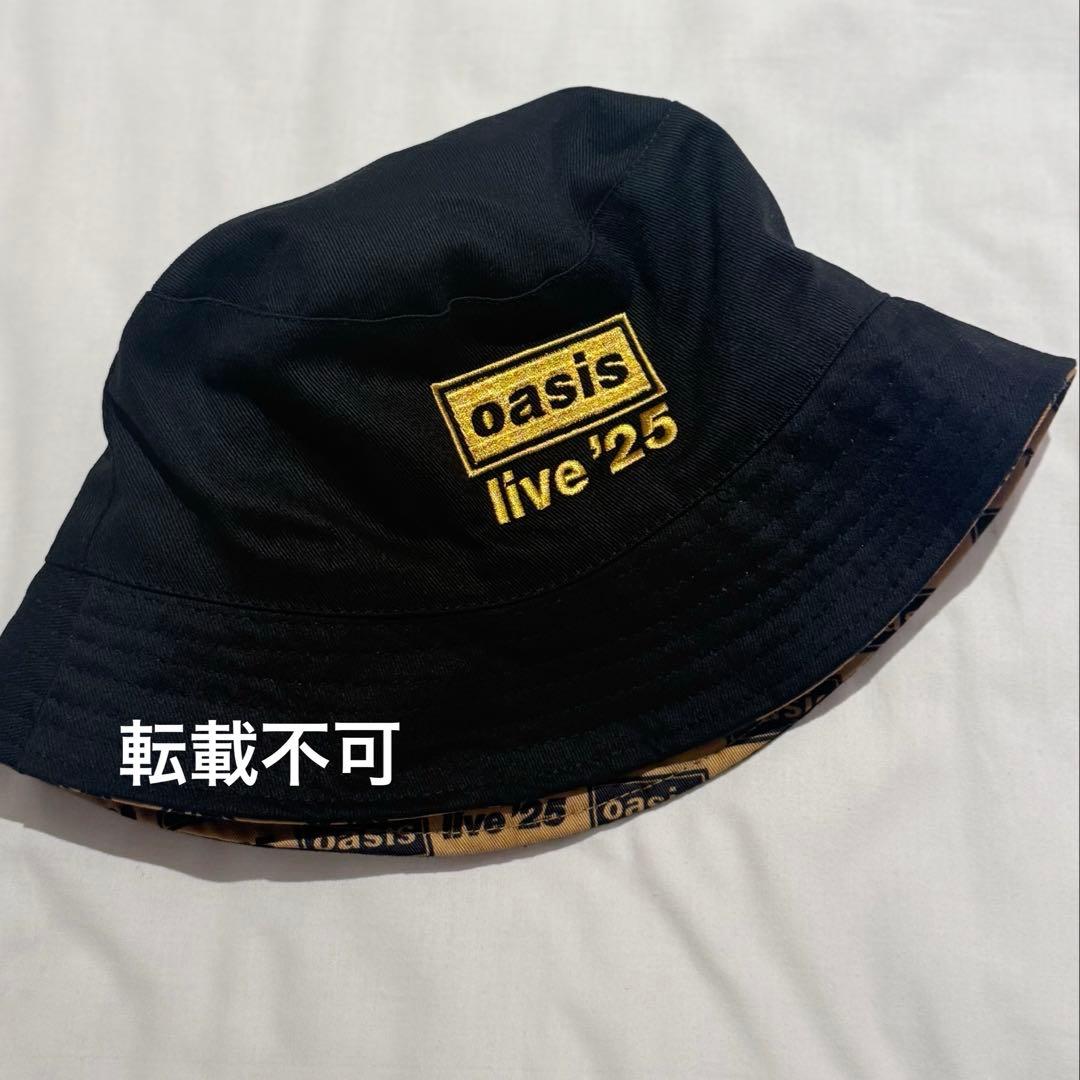 オアシス バケットハット、トートバッグ 、バッジ 、リストバンド 4点