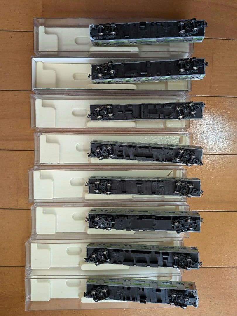 КATO 205系横浜線Н27編成 8両セット【ジャンク品】室内灯付 - メルカリ
