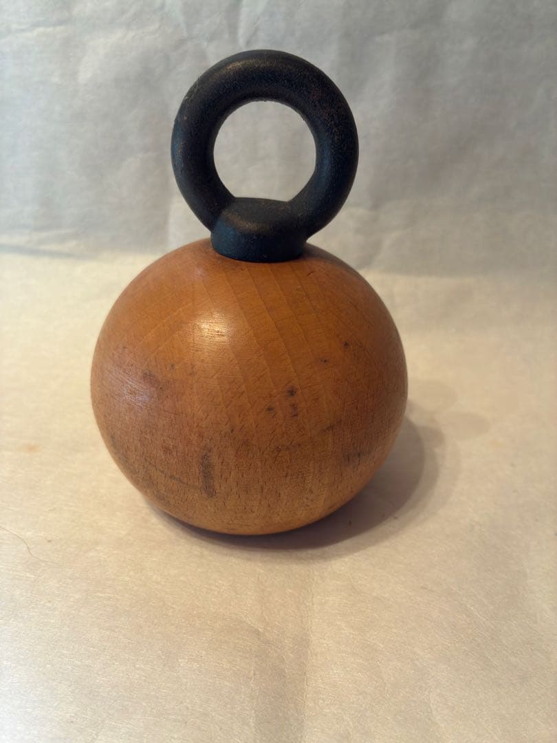 デンマーク　木製　ビンテージ　ソルト＆ペッパーミルセット　アンティーク