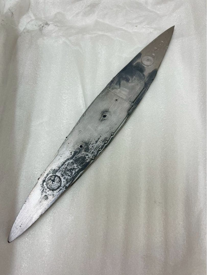 GUNZE SANGYO（グンゼ産業）戦艦「長門」1/1000スケール 金属製