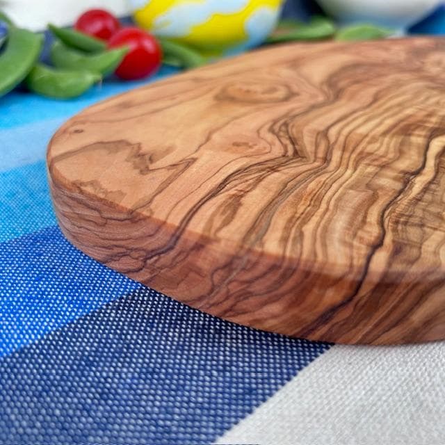 オリーブウッド まな板　カッティングボード　混沌と迷い　約30.5cm