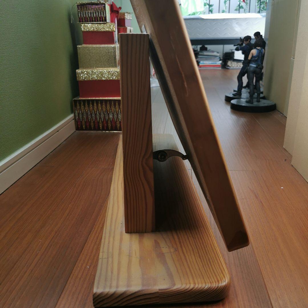 ドレッサー　鏡　ミラー　化粧台　卓上鏡　反射鏡　天然木　ナチュラル　無垢