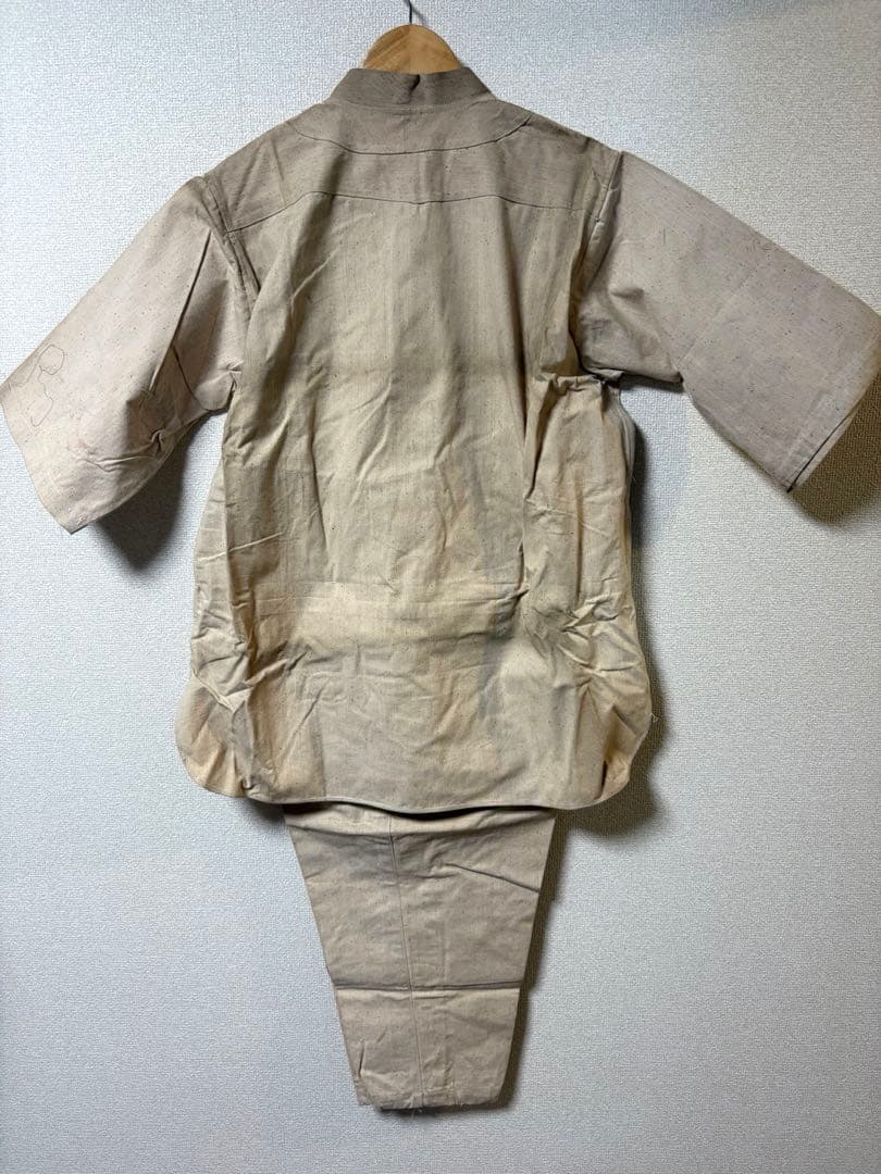 【金庫保管品】戦前戦中　野球ユニフォーム上下未使用品　JAPANVINTAGE