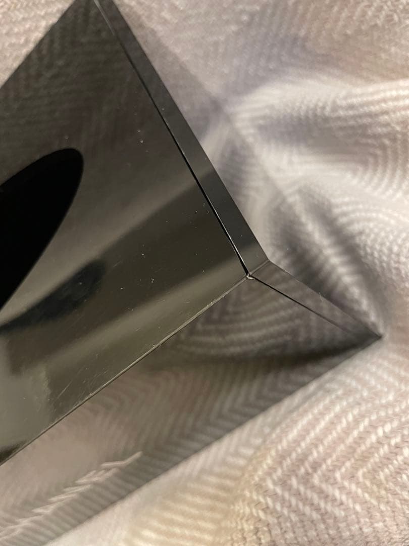 CHANEL ブラック ティッシュボックス★希少★