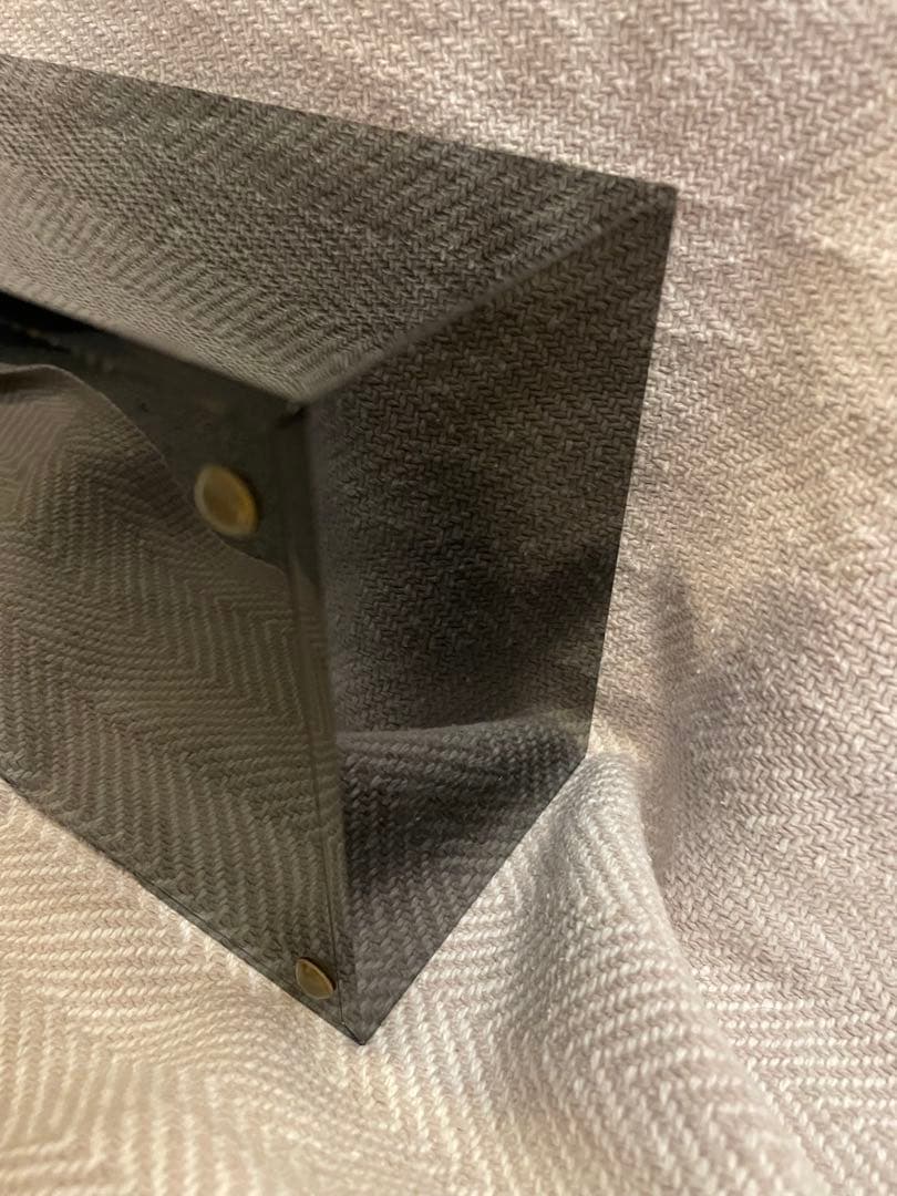 CHANEL ブラック ティッシュボックス★希少★