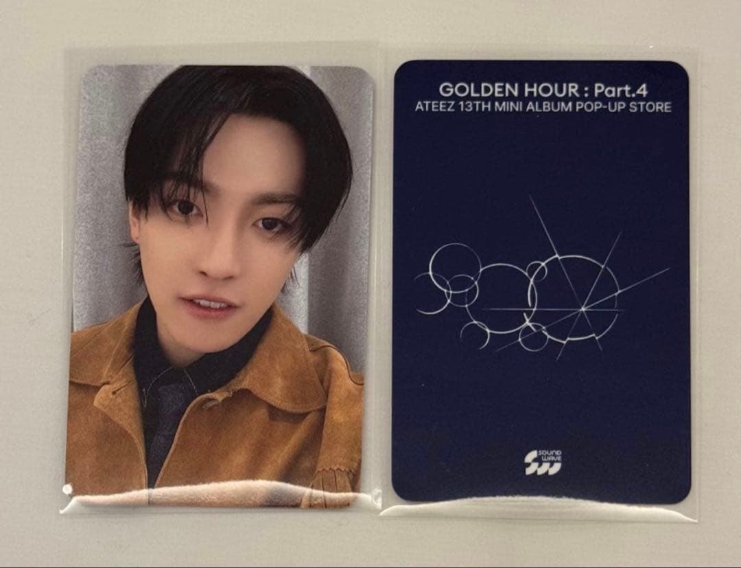 ATEEZ ホンジュン soundwave 特典トレカ - メルカリ