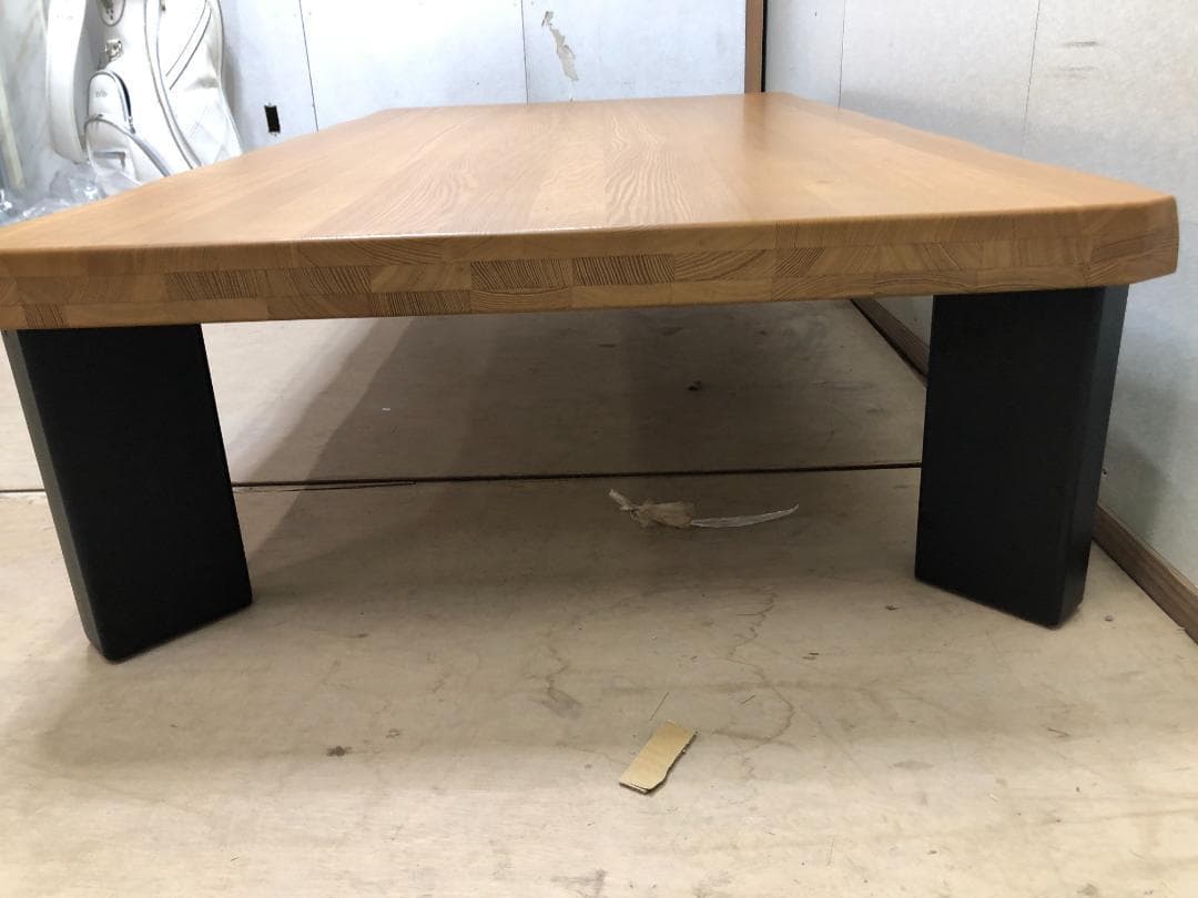 大塚家具 一枚板 ローテーブル 無垢材 リビングテーブル モダン 250323-