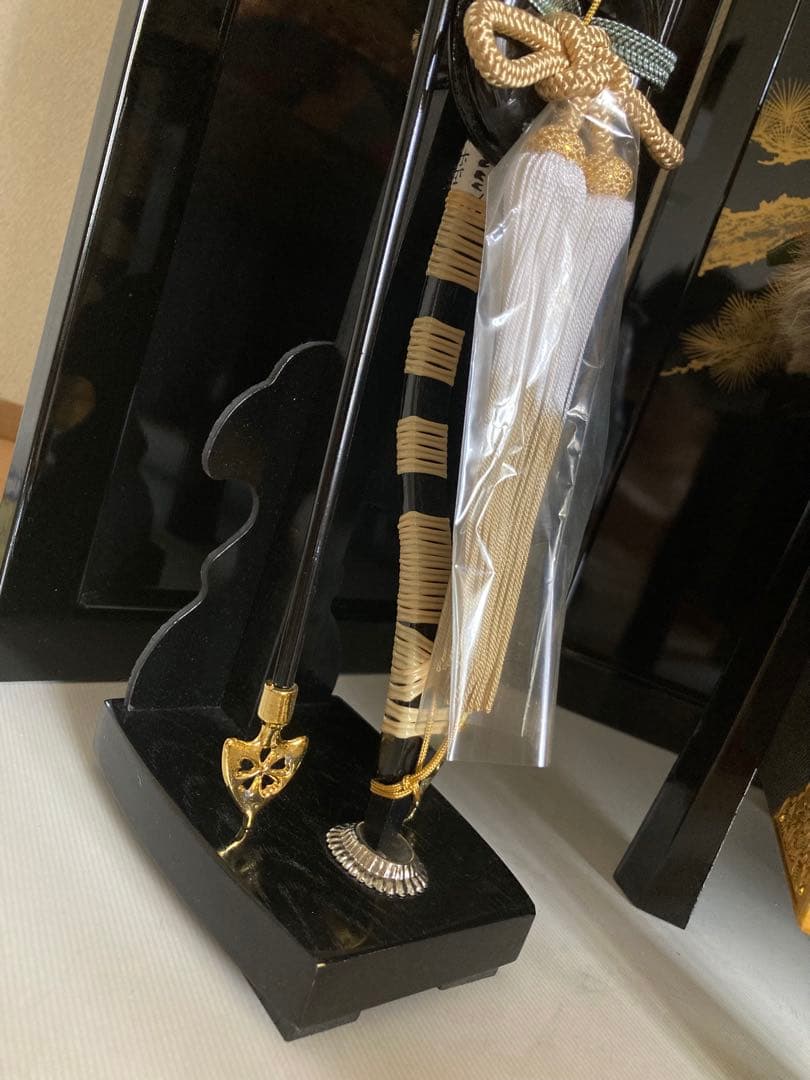 吉徳大光作　伝統的な五月人形 兜　刀　矢　端午の節句　御兜　甲冑　鎧　伝統工芸