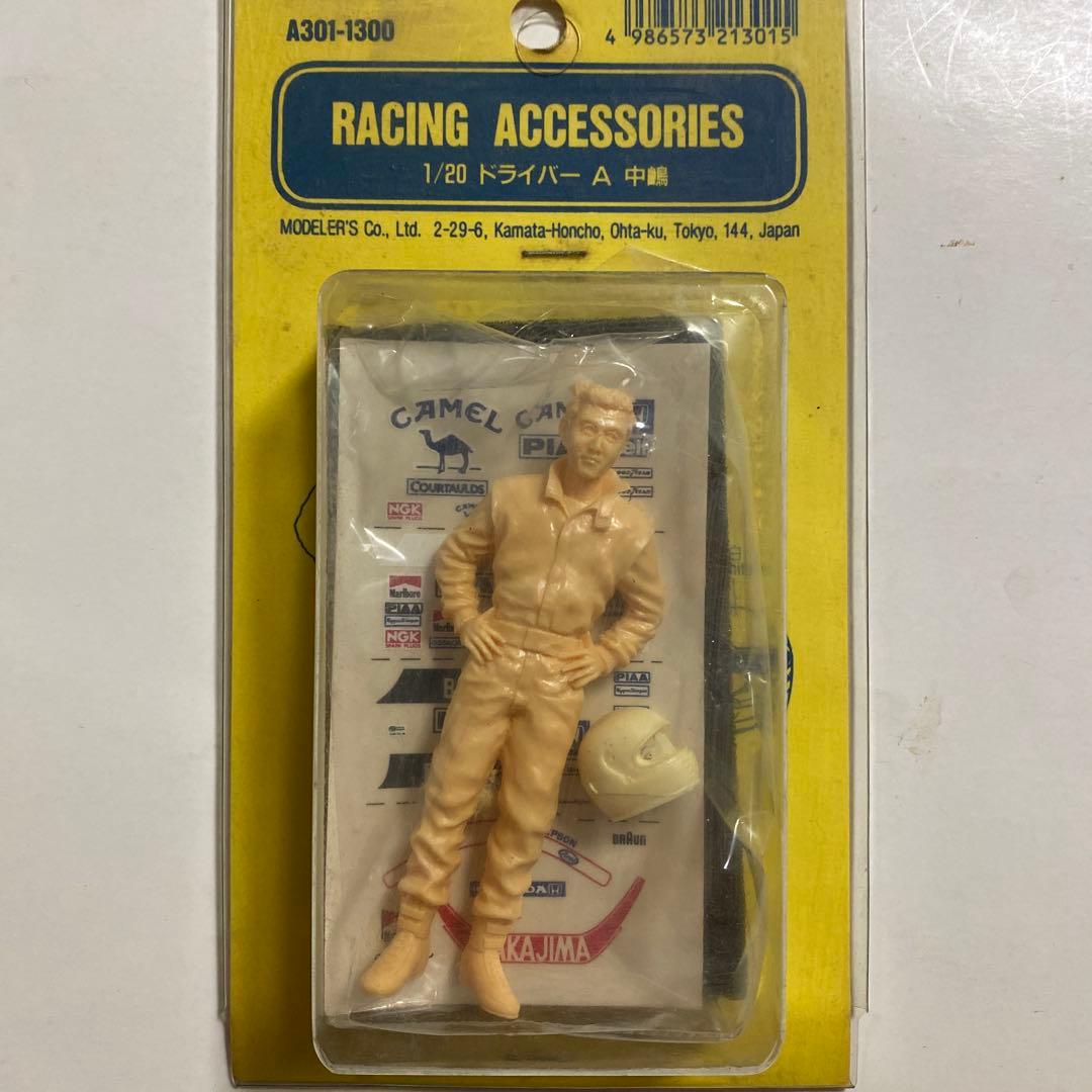 RACING ACCESSORIES ドライバーフィギュア3体セット1/20