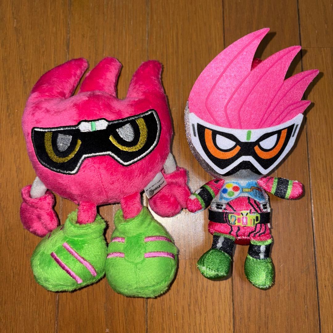 仮面ライダーエグゼイド マイティマスコットチャーム chibiぬいぐるみ