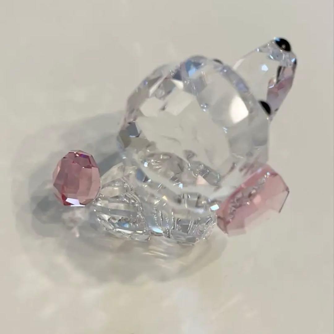 スワロフスキー プードル置物