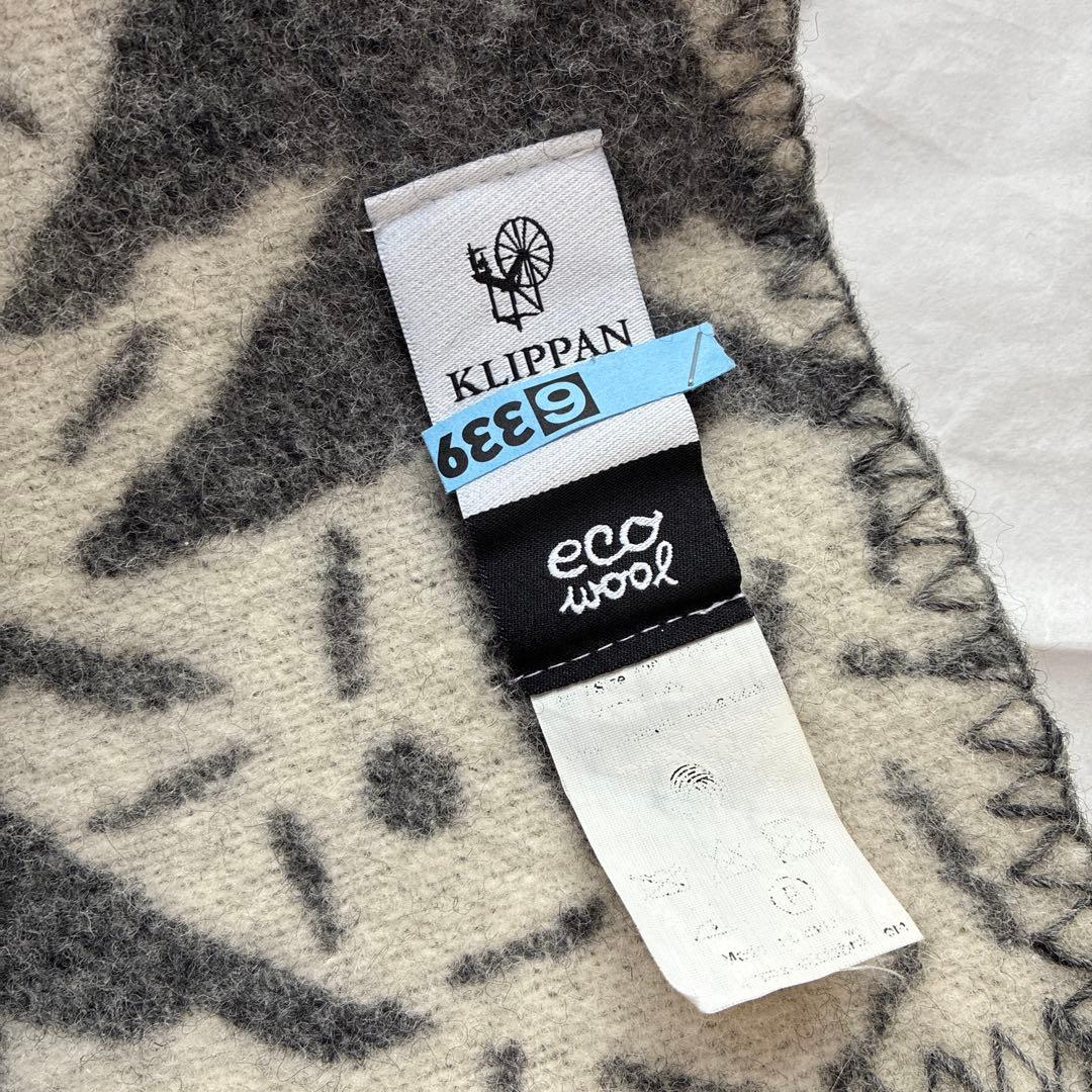 ミナペルホネン × クリッパン　エコウール　ブランケット　シングル