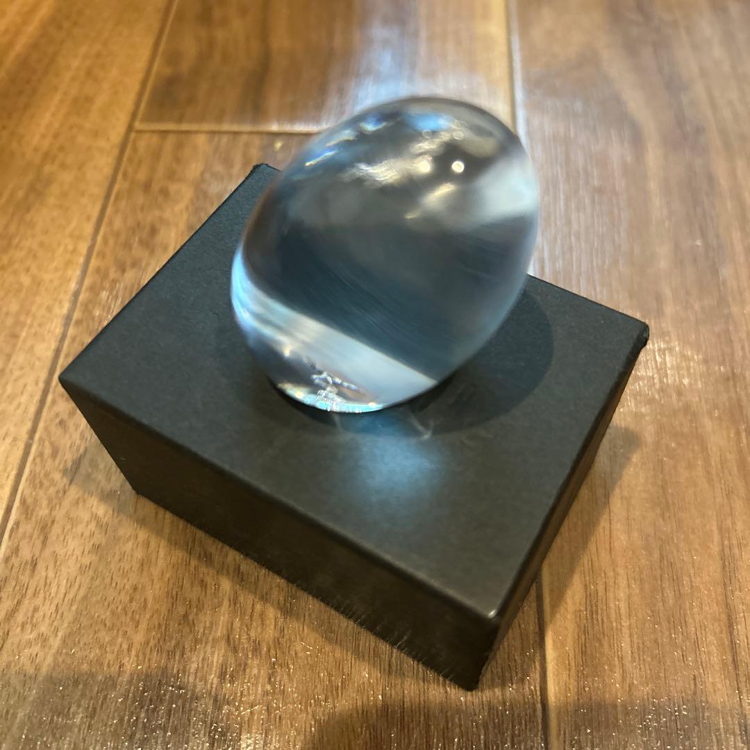 Art Nude 卵型ガラスオブジェ