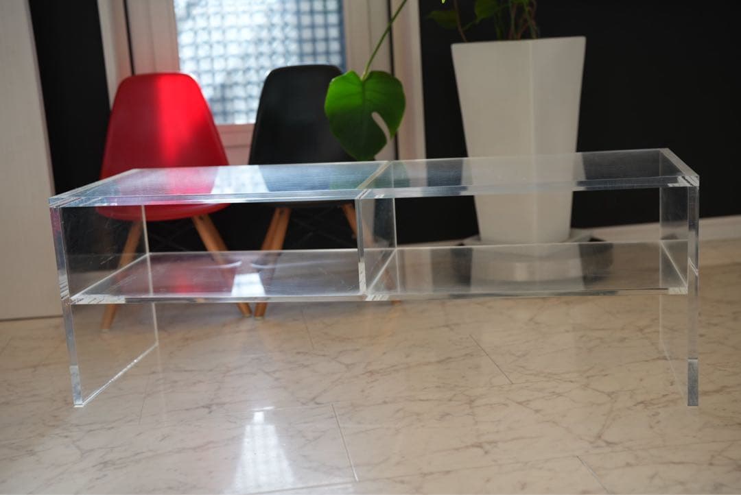 waazwiz アクリル テーブル テレビボード　幅100センチ