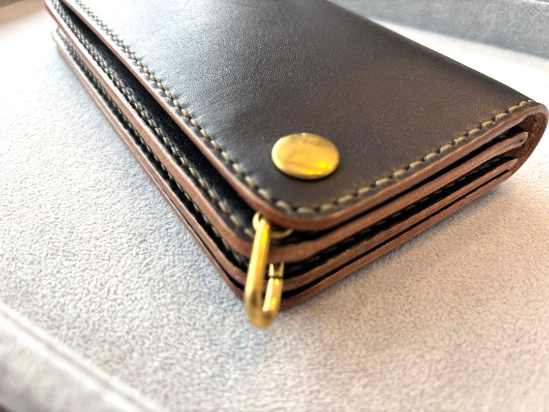 トラッカーウォレット　TW02-BK ブラック　財布　長財布　本革