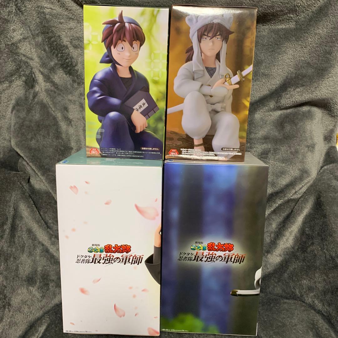 新品未開封 劇場版 忍たま乱太郎 土井先生 天鬼 フィギュア 4体セット