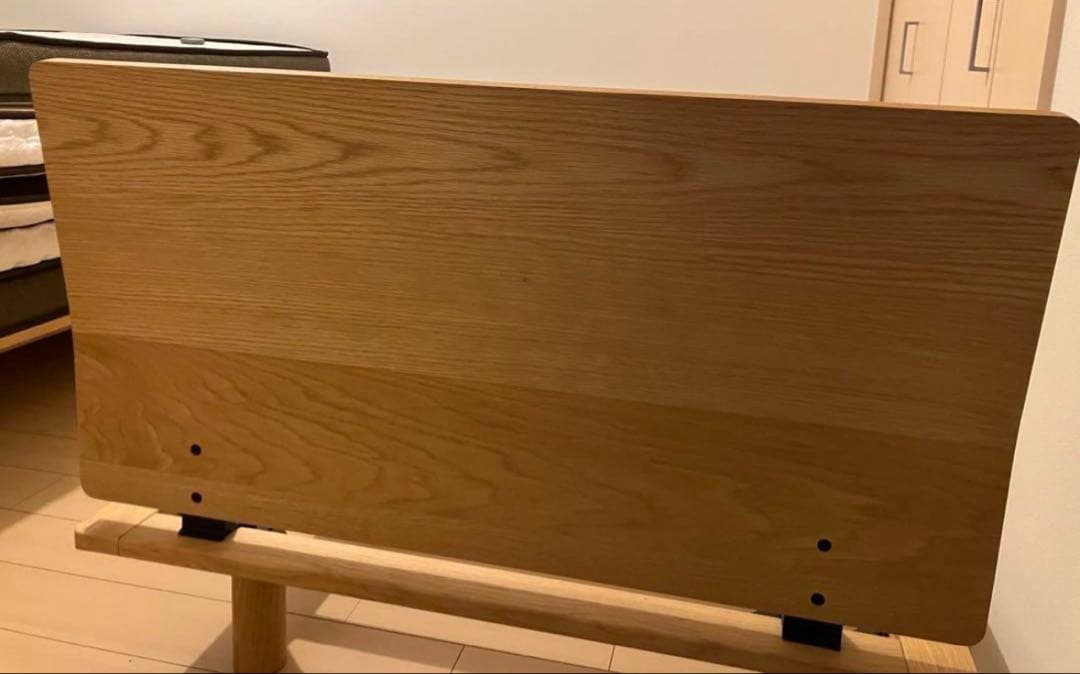 無印良品 シングルベッドフレーム オーク材