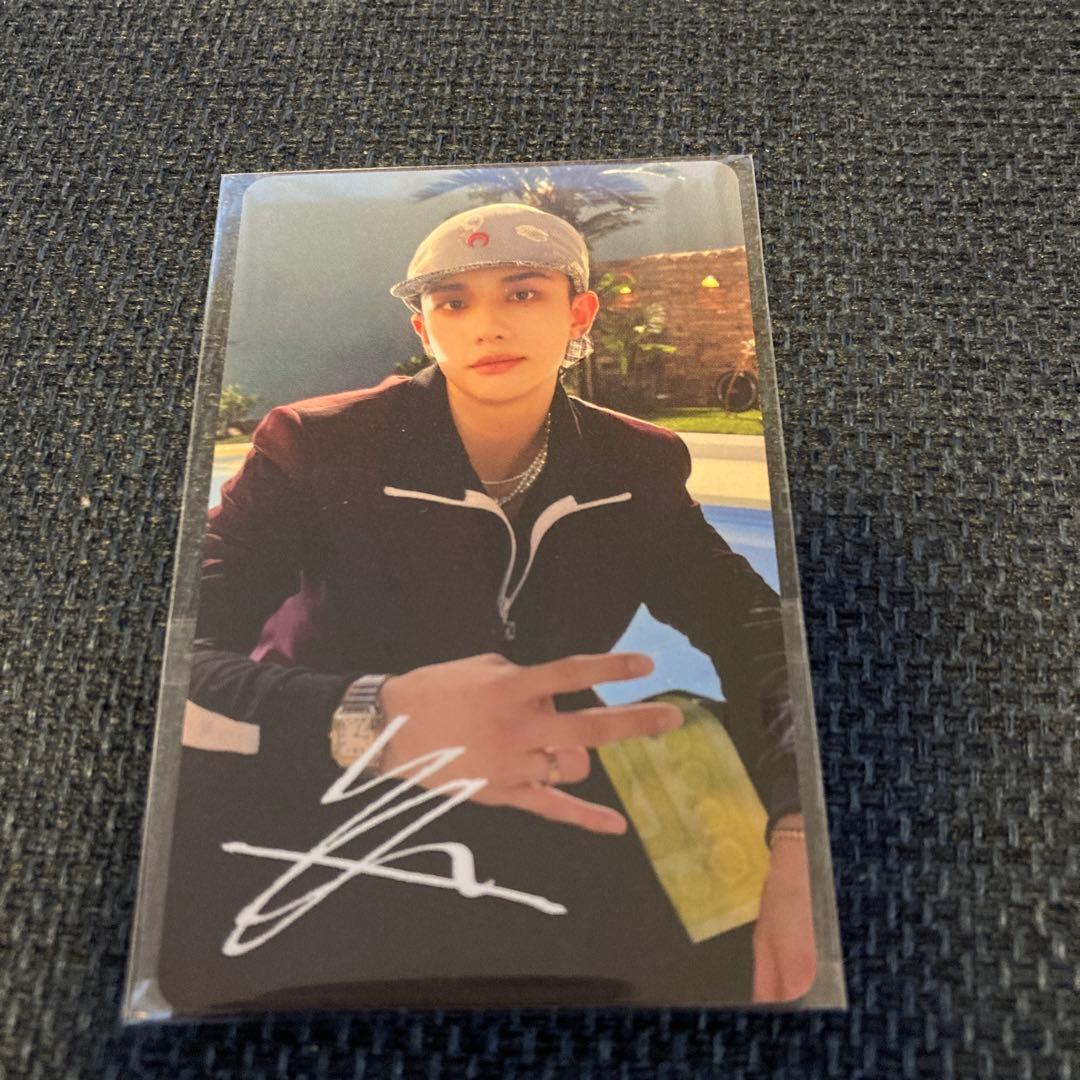 ヒョンジン straykids do it HMV ラキドロ トレカ 印字サイン - メルカリ