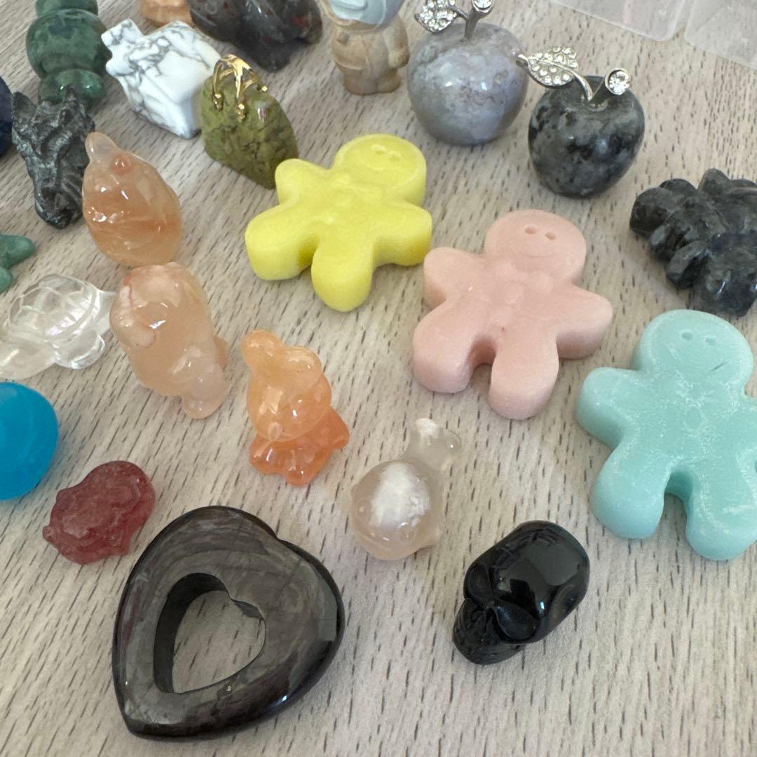 天然石 色々なカービング