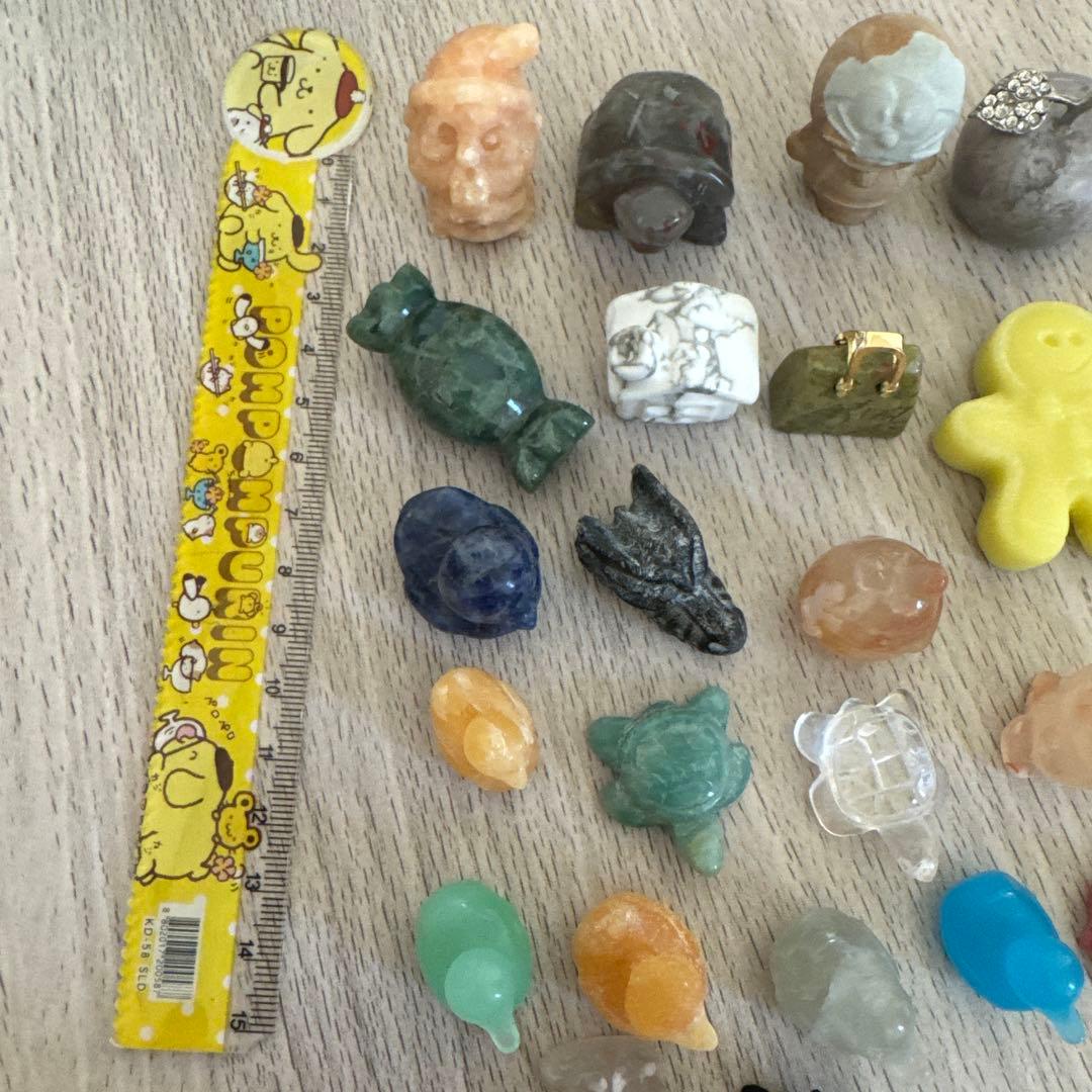 天然石 色々なカービング