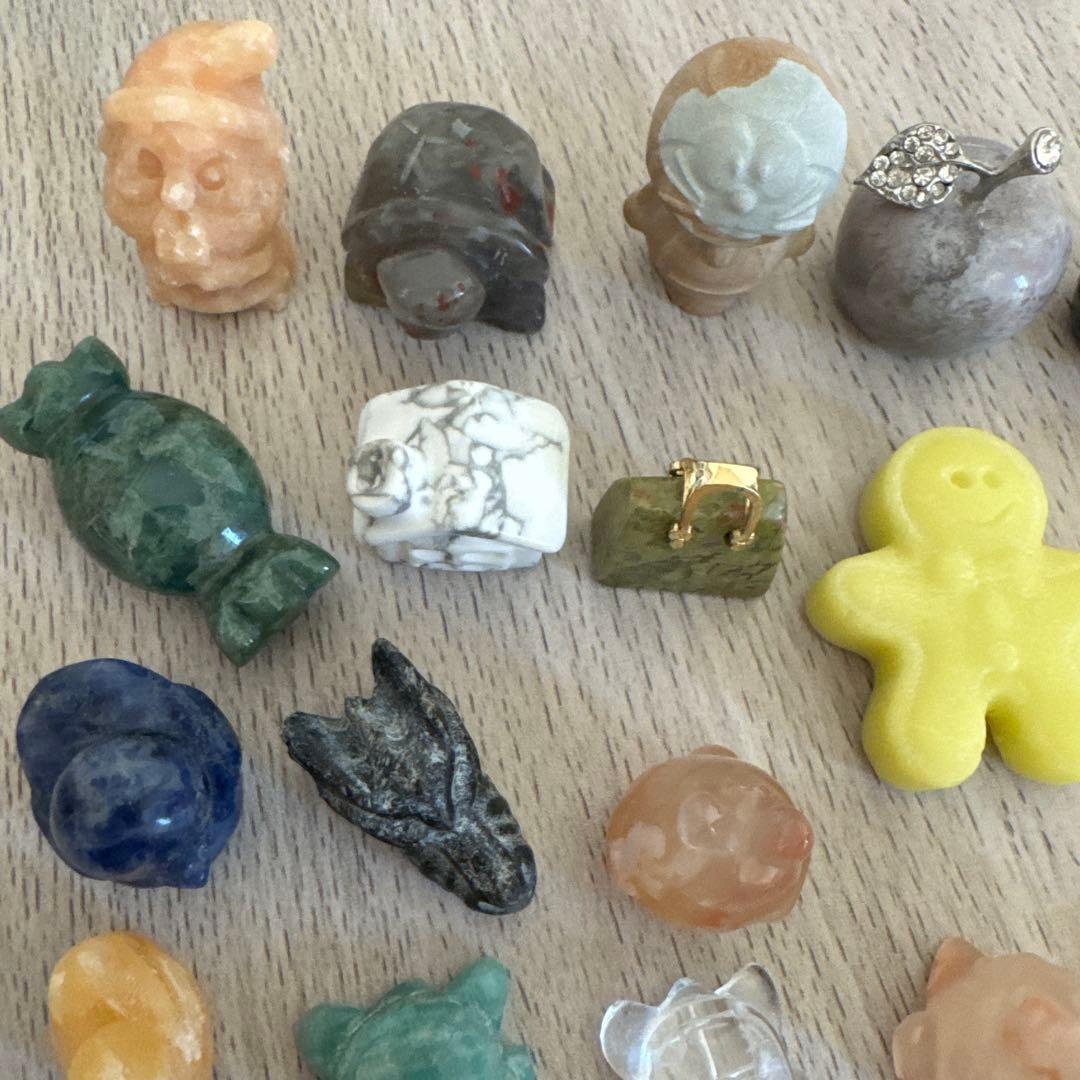 天然石 色々なカービング