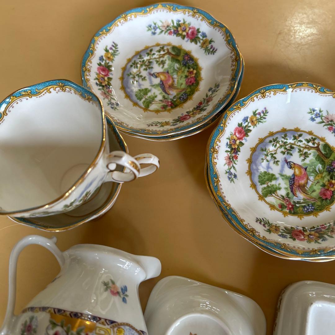 ヴィンテージリモージュ ミントン　ロイヤルアルバート　セット希少