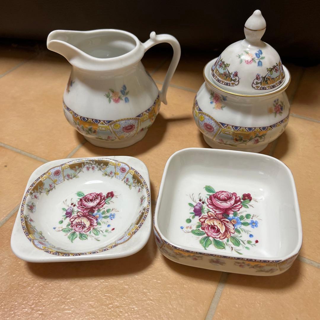 ヴィンテージリモージュ ミントン　ロイヤルアルバート　セット希少