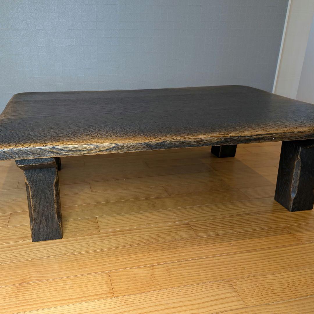 【美品】飛騨産業　座卓　PROVINCIAL　ローテーブル　１枚板　アンティーク