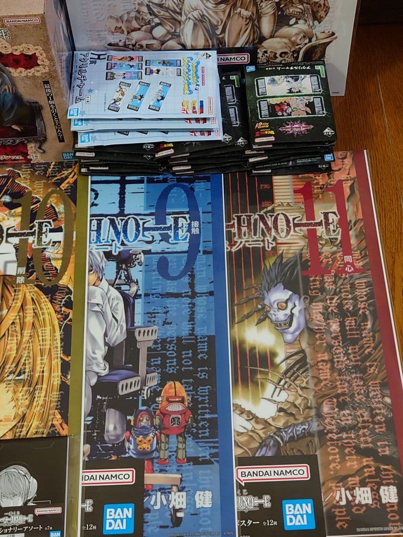 一番くじ DEATH NOTE Ａ,Ｃ,Ｄ,ラストワン賞　セット