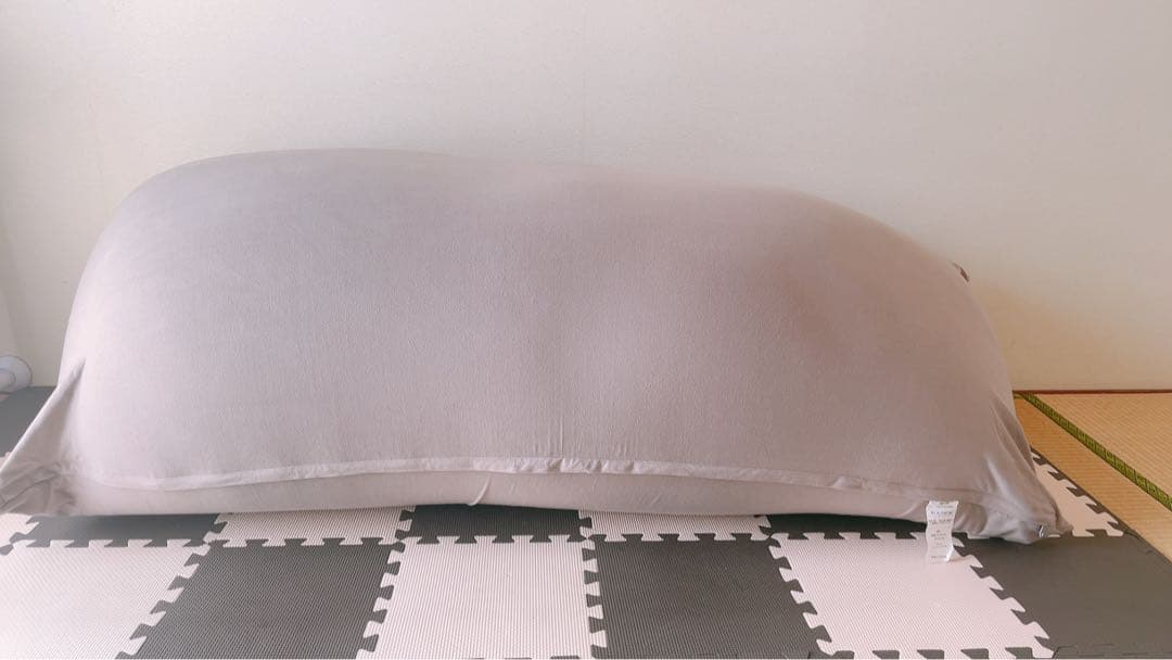 【極美品】yogibo max ヨギボーマックスヨギボークッション ライトグレー