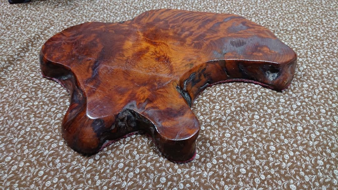 [天然]屋久杉使用 壺 屋久杉花台セット